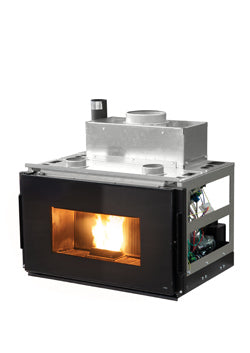 Focar pe peleti VIVO 90 Pellet canalizabil