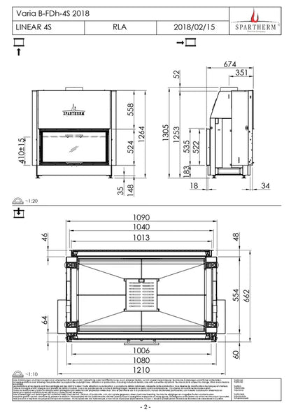 Spartherm Focar semineu Varia B-FDH