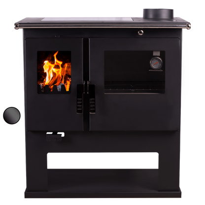 Sobă de gătit pe lemne Verso CS Ceramic – 7,7 kW