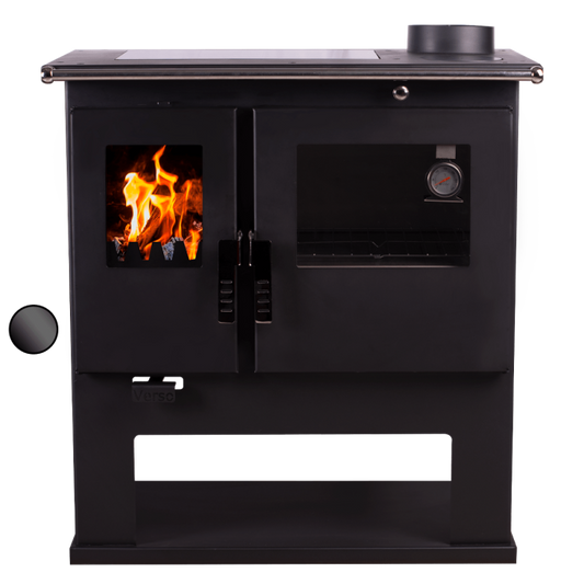 Sobă de gătit pe lemne Verso CS Ceramic – 7,7 kW