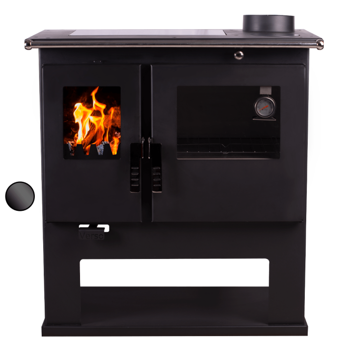 Sobă de gătit pe lemne Verso CS Ceramic – 7,7 kW