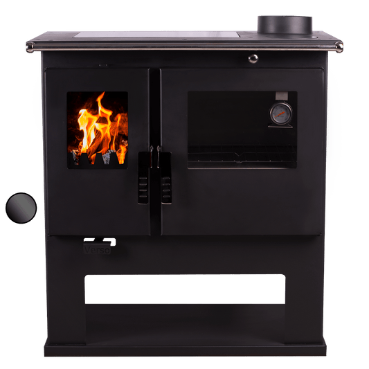 Sobă de gătit pe lemne Verso CS Ceramic – 7,7 kW