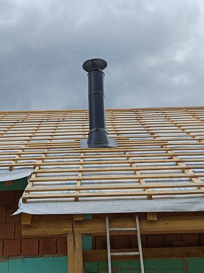 Configurator Cos de fum inox izolat