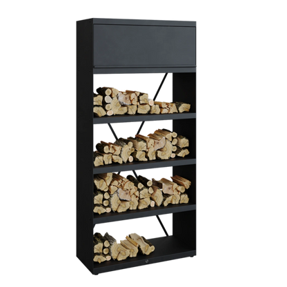 Stocator lemne OFYR negru 100