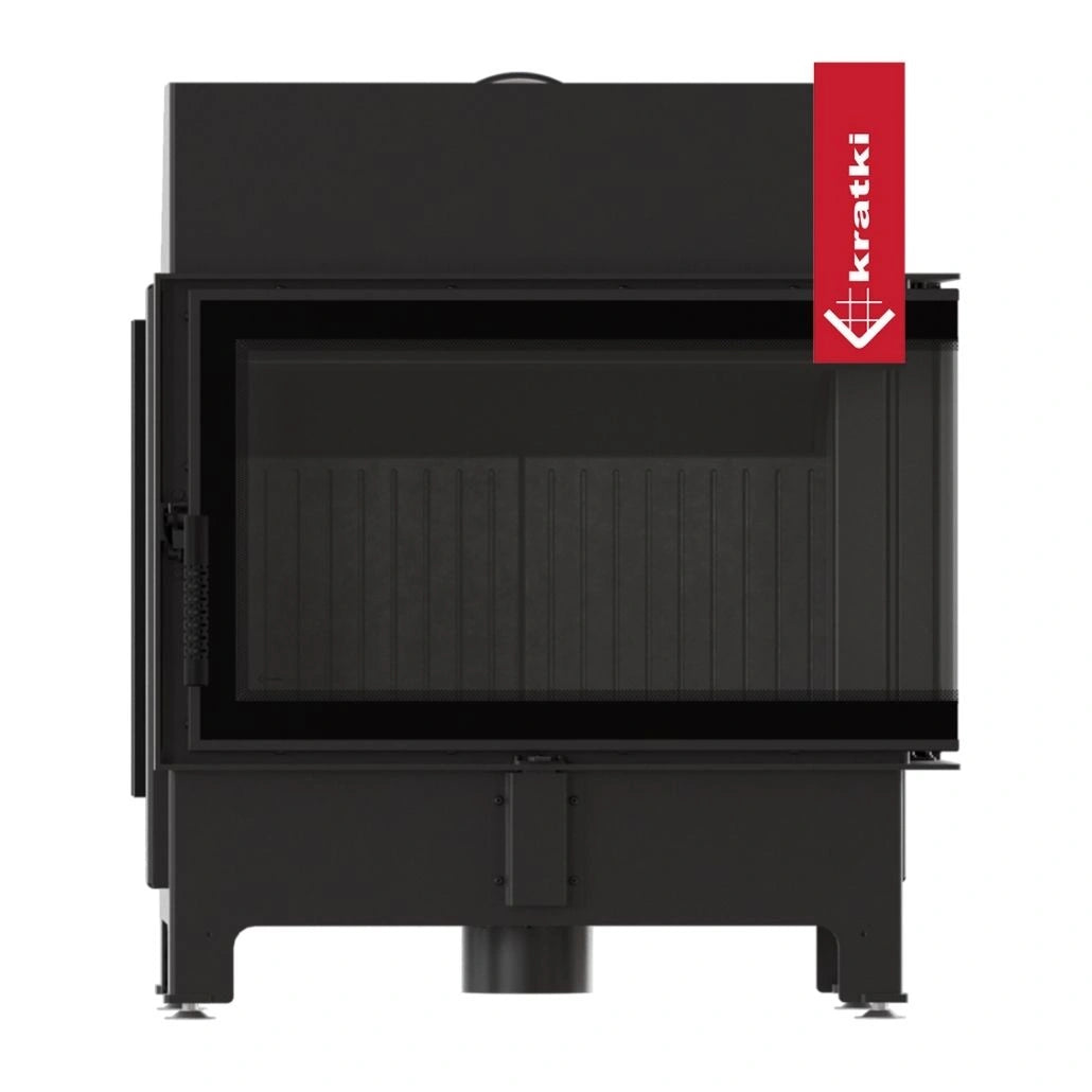 Focar Z-ECO 9.9 kW Sticla dreapta - Samota neagra