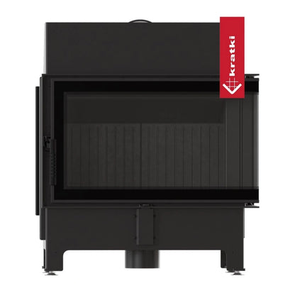 Focar Z-ECO 9.9 kW Sticla dreapta - Samota neagra
