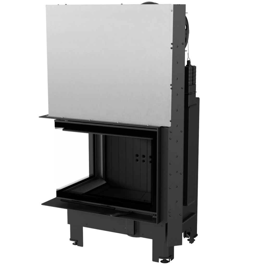 MBZ130 Sticla Stanga + Deschidere Verticala Samota Neagra