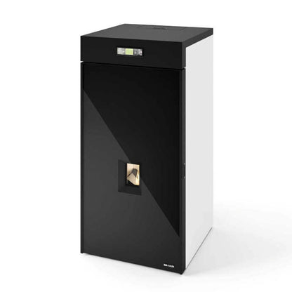 TERMOSEMINEU PE PELETI NEVA 3.5-20 KW - ALB