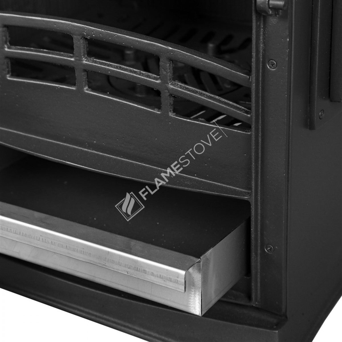 Șemineu/Sobă de Încălzire Lemne și Cărbuni FS-201YK Lodi Flame - Randament Înalt, Dublă Combustie, Clasa A, Sticlă Schott Robax, 5 kW