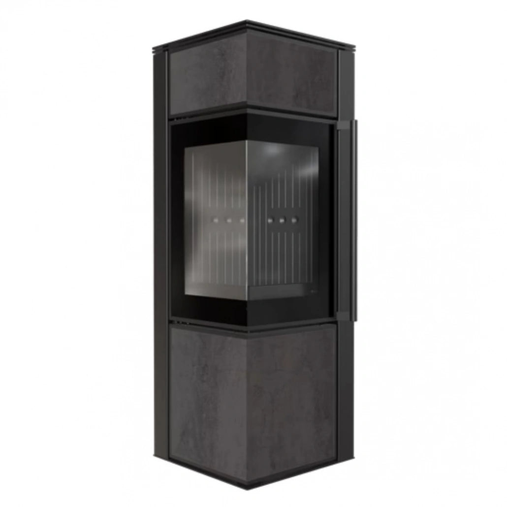 Soba Tora S 8-11kW SAVOIA ANTRANCITE - Samota neagra