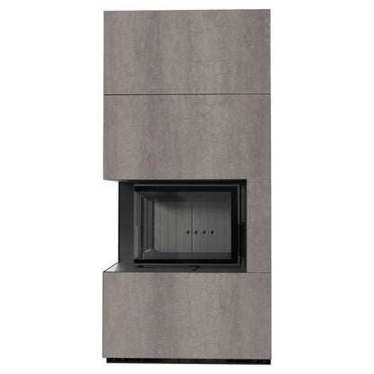 Flotek BOX 8 kW SAVOIA GRIGIA Sticla Stanga - Samota Neagra