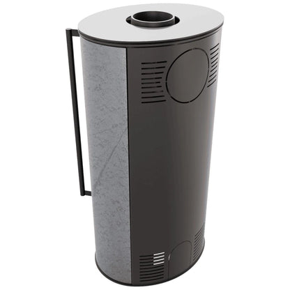 Soba Erik 5.5kW Grey Satin