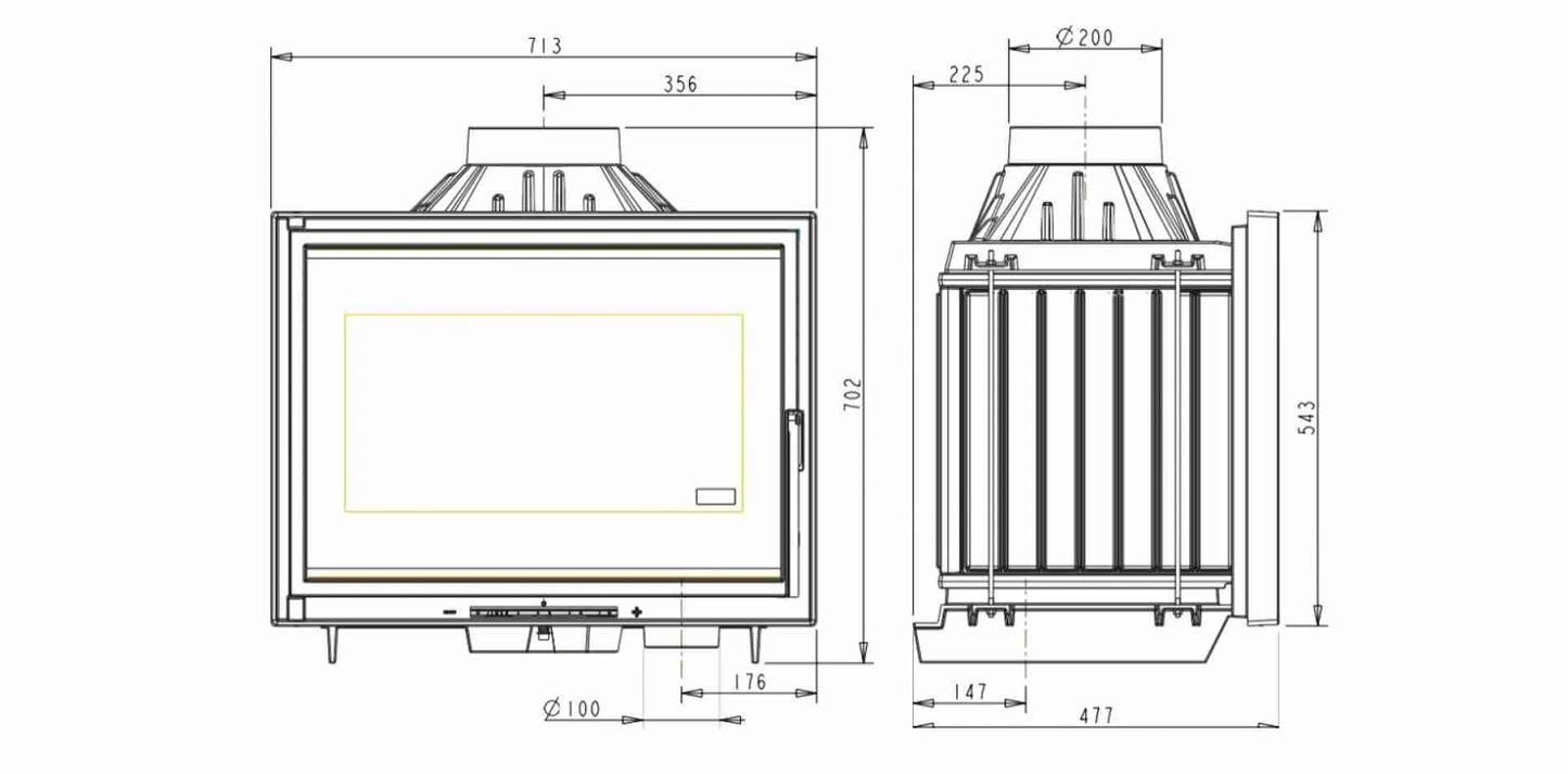Focar fonta Grand Angle 700