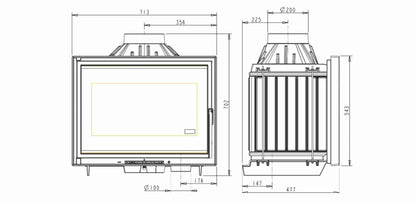 Focar fonta Grand Angle 700