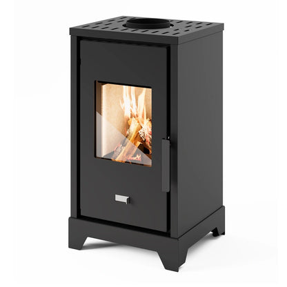 Soba pe lemne Luma 5-6kw - Negru