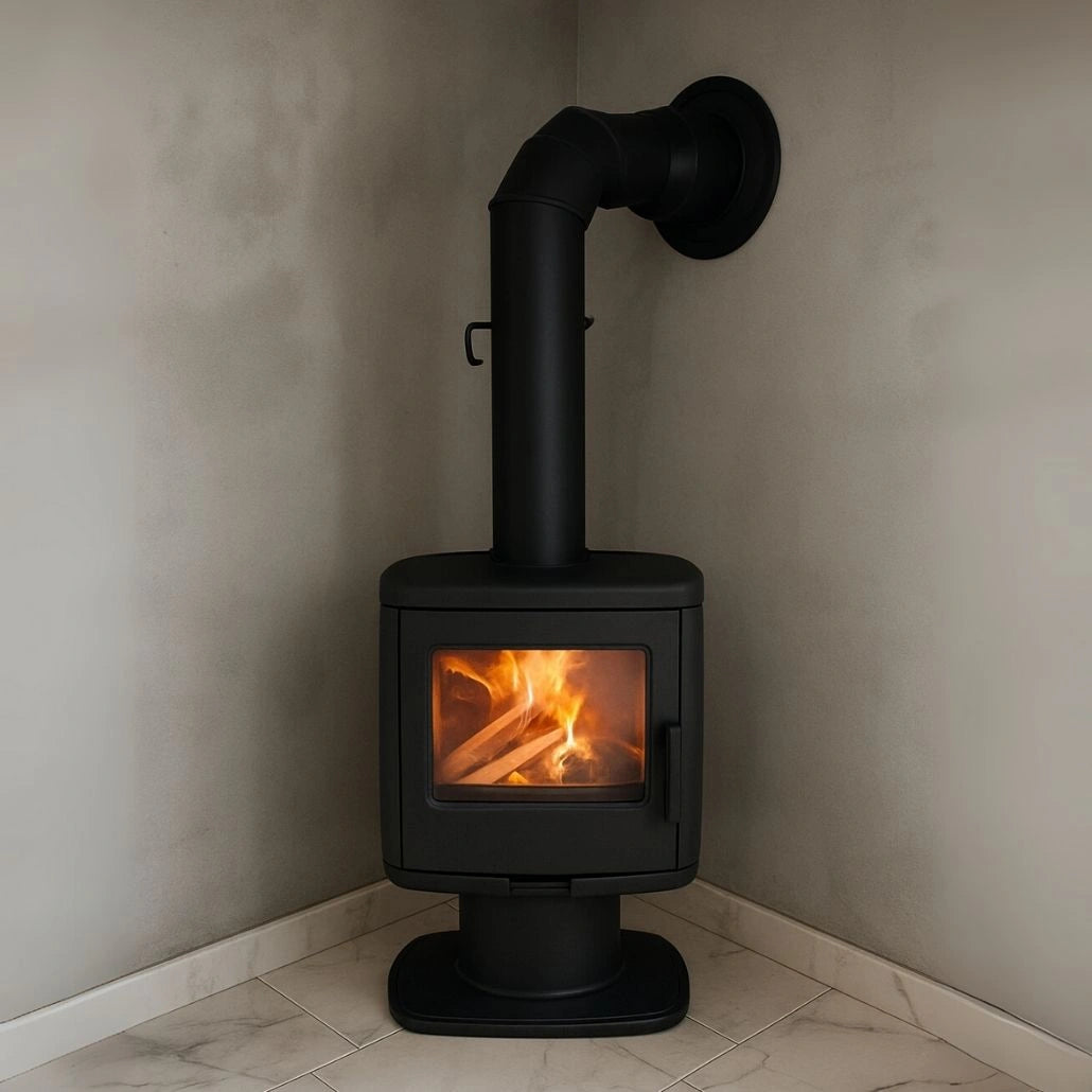 Sobă de fontă ROBERTO - 8.6kW