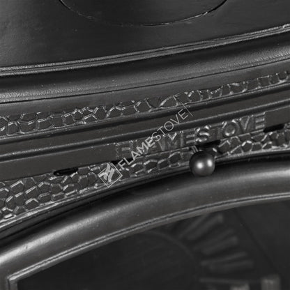 Șemineu pe lemne FS-14YKST Ultra Sirius din fontă cu rezervor, certificat CE