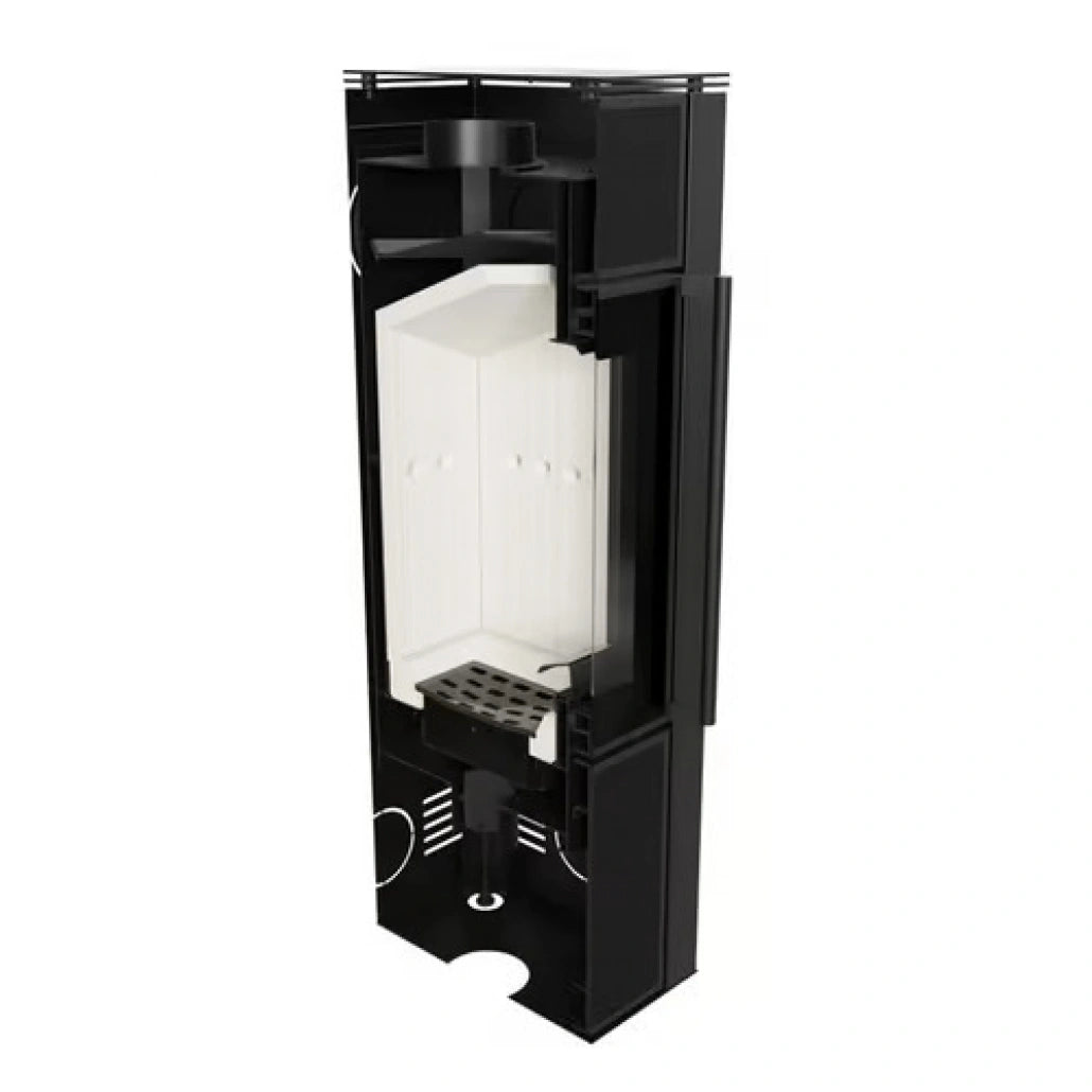 Soba Tora S 8-11kW NERO ASSOLUTO - cuarz sinterizat