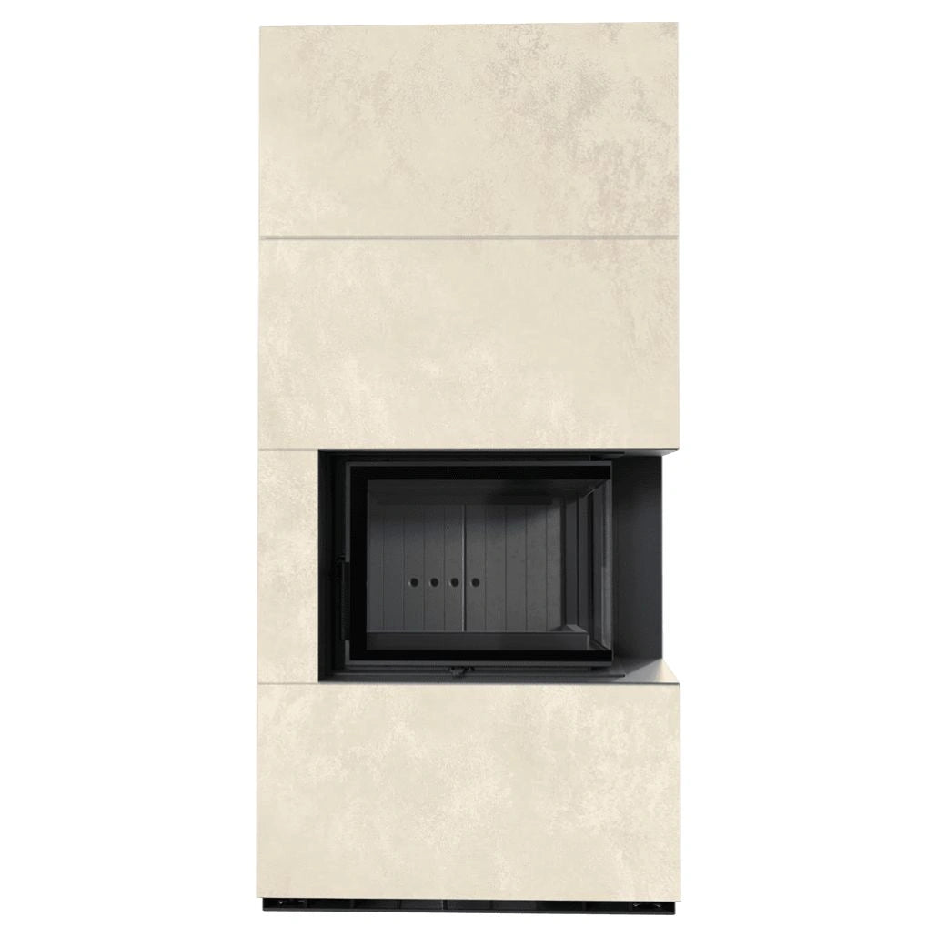 Flotek BOX 8 kW OXIDE BIANCO Sticla Dreapta - Samota Neagra