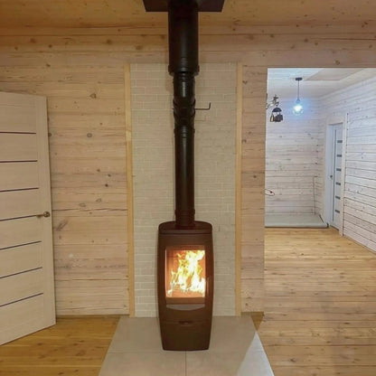 Sobă de fontă GALA Negru - 8kW