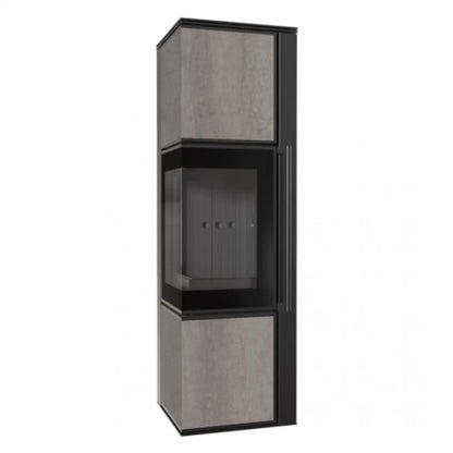 Soba Tora M 8-11kW SAVOIA GRIGIA - Samota Neagra