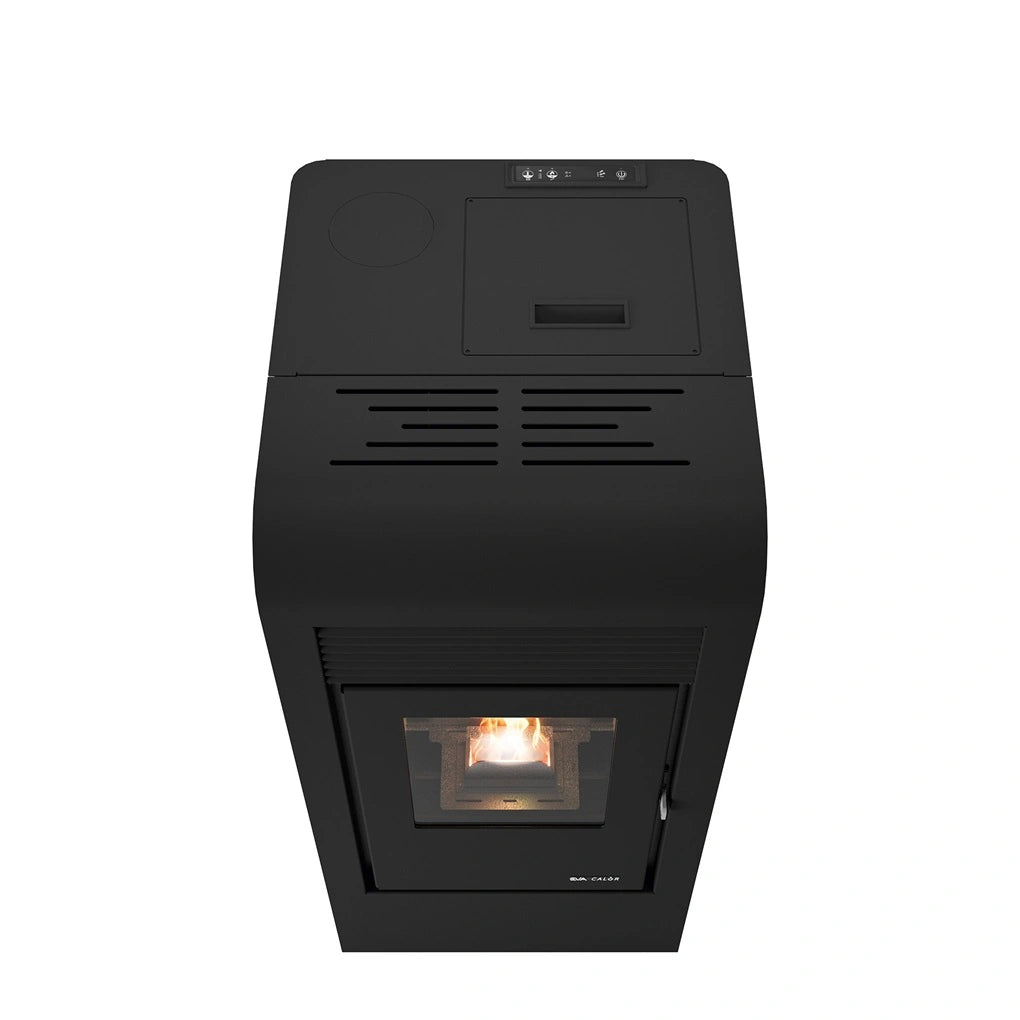 SOBA PE PELETI RITA 2.5-9.5 KW - ROSU