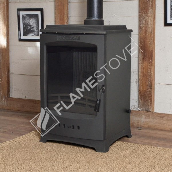 Semineu Clasic FS-201 Lodi, Eficiență Energetică Clasa A, 5 kW, Combustie Dublă, Sticlă Schott Robax