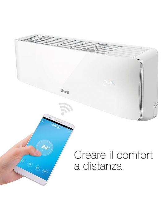 Aer Condiționat airCRISTAL KMUN 18H, 18000 BTU, Inverter, Clasa A++