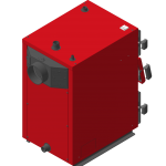 Centrala pe combustibil solid Neus-Compact 24kw