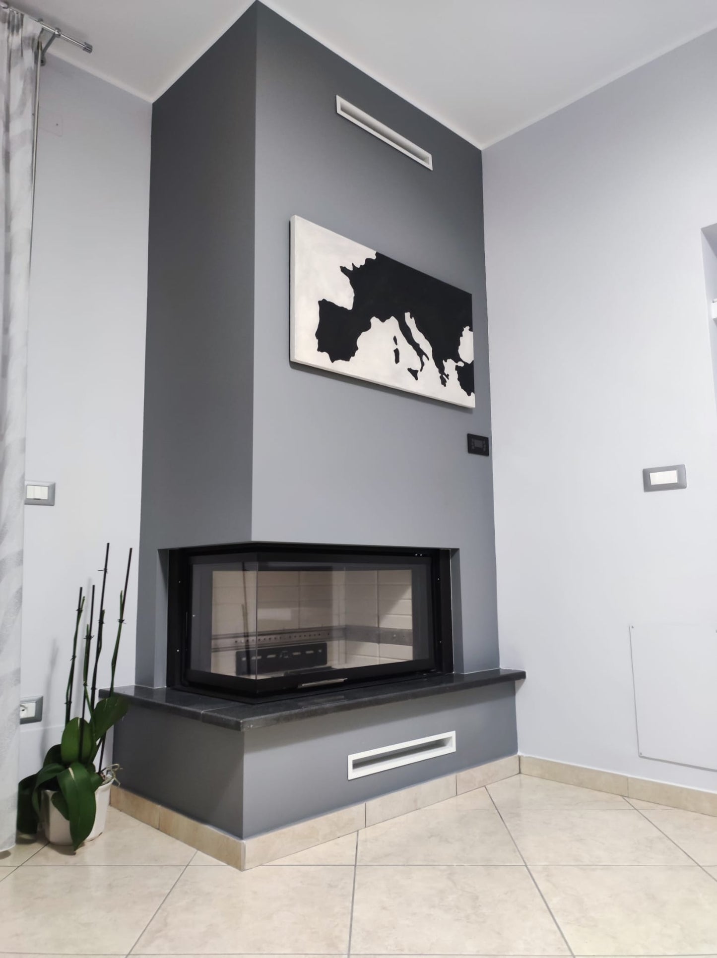 Termosamnaș în Unghi Revolution Green IDRO - Eficiență Energetică și Design Scenografic (22-27 kW)