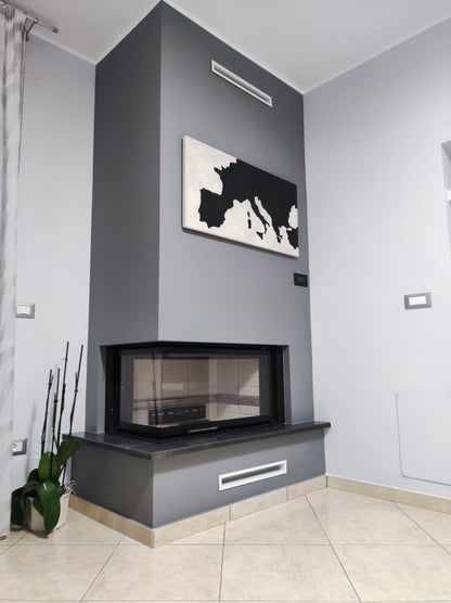 Termosamnaș în Unghi Revolution Green IDRO - Eficiență Energetică și Design Scenografic (22-27 kW)
