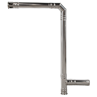 Kit racord din Inox pentru centrale peleti D 100mm