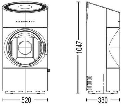Sobă Austroflamm Clou Compact