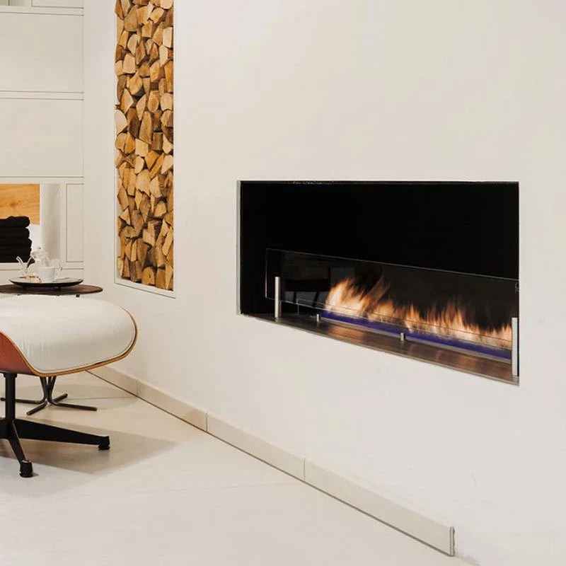 Planika Fires Line Automatic 3 - Arzător Bioetanol Inteligent cu Flacără Reglabilă și Tehnologie BEV