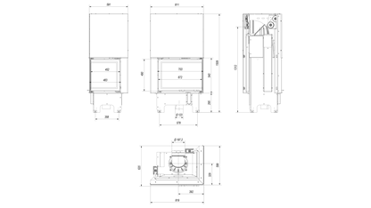 VN 700/480 STICLA DREAPTA - Samota Neagra