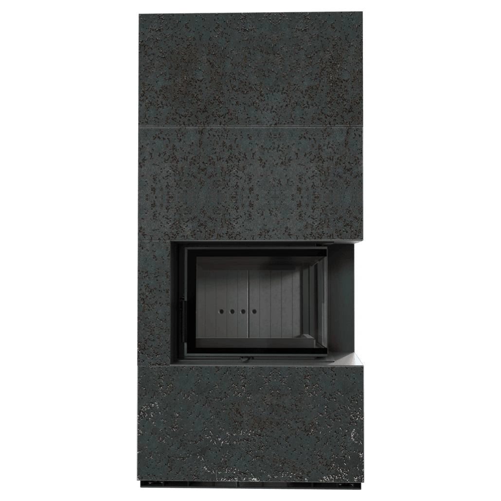Flotek BOX 8 kW OXIDE NERO Sticla Dreapta - Samota Neagra