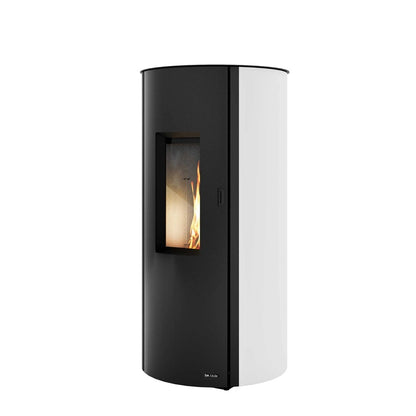SOBA PELETI 3-9.1 KW - MANOLA ALB - Convectie Naturala
