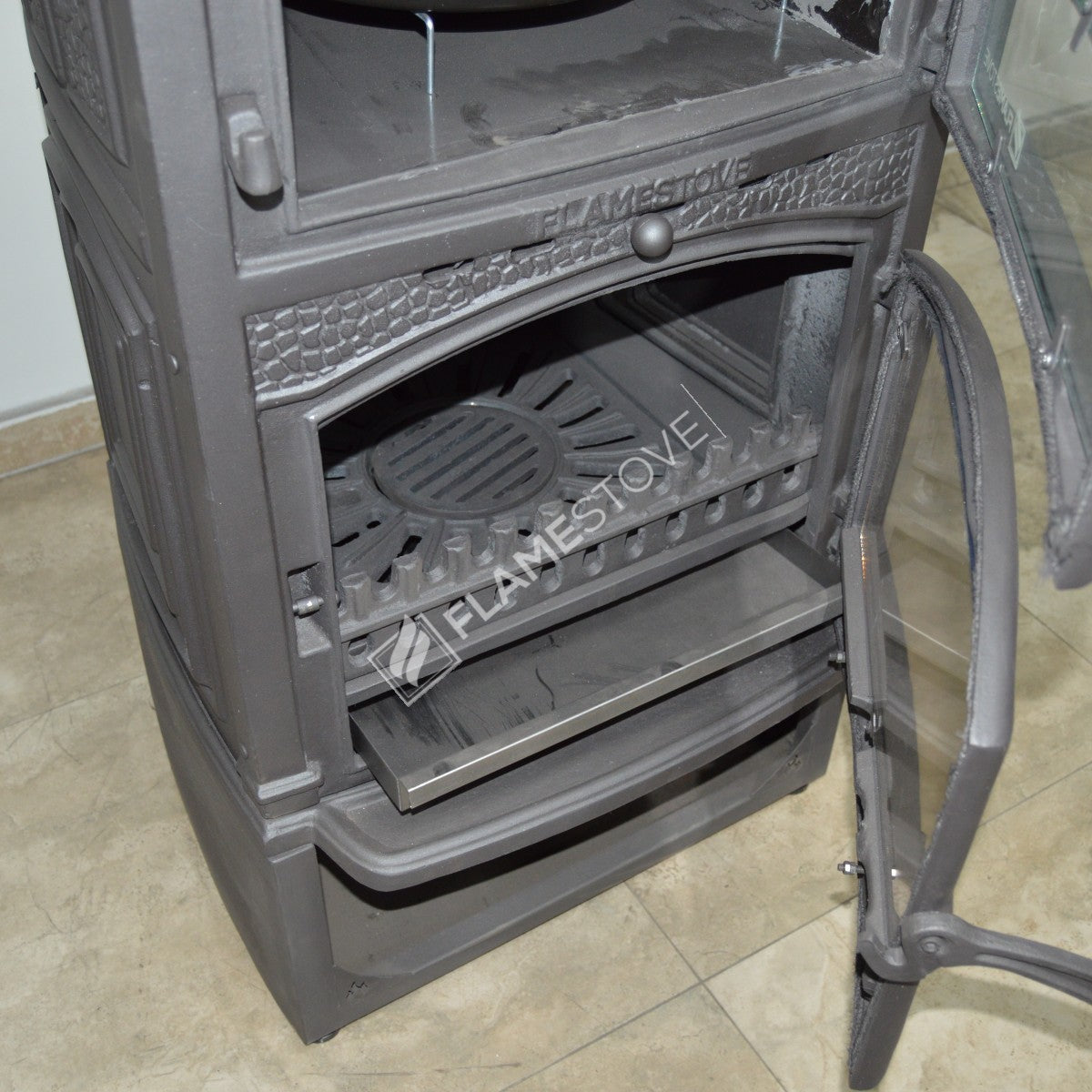 Aragaz FS-013ST Sirius Maxi Style - 15 kW Putere, Lemn și Cărbune, Eficiență Dublă