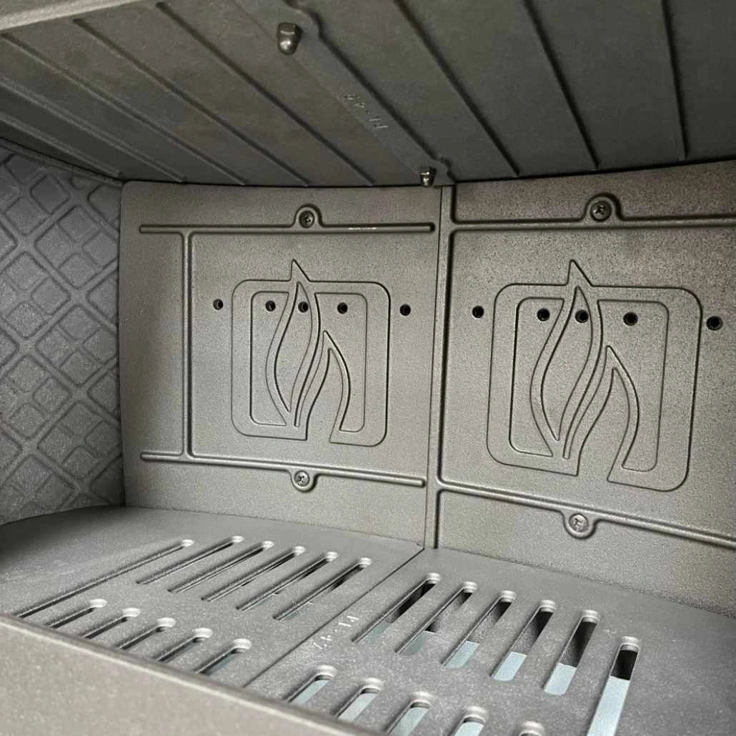 Sobă de fontă ALBERTO - 8.6kW