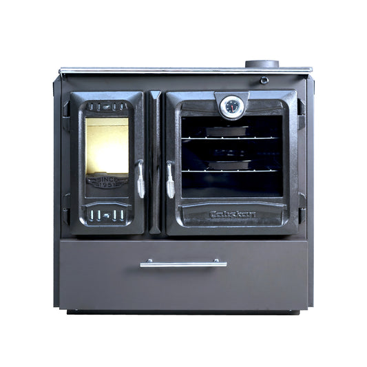 Sobă de Gătit Gourmet 216-CASING cu Cărămidă - Eficiență Termică și Design Elegant