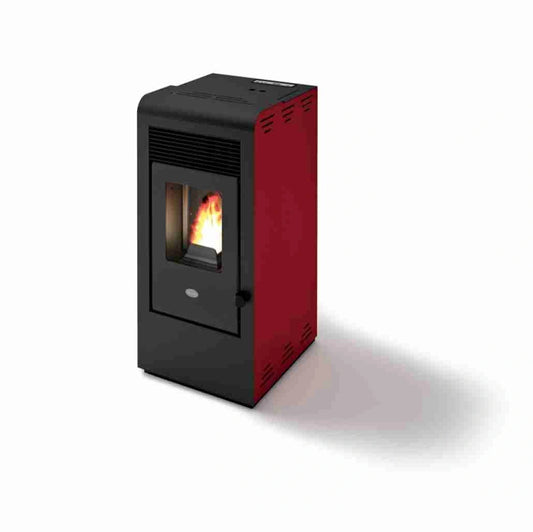SOBA PE PELETI RITA 9KW - ROSU