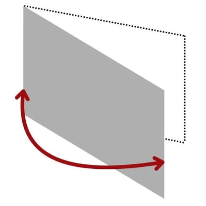 Focar semineu n140 sticla dreapta deschidere verticala samota neagra