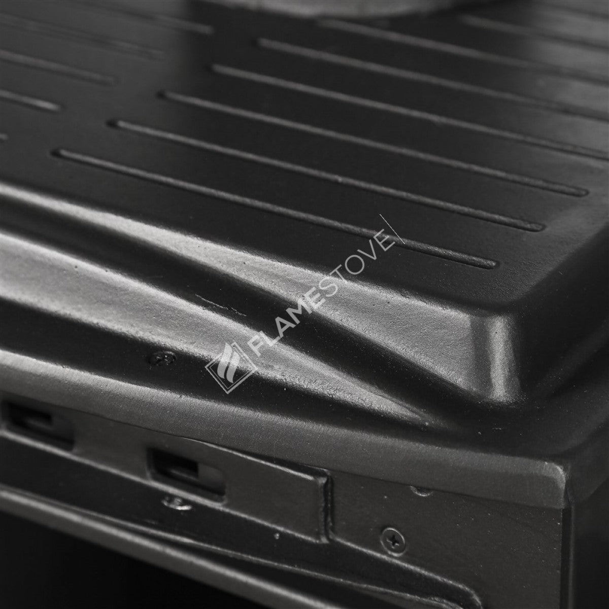 Șemineu/Sobă de Încălzire Lemne și Cărbuni FS-201YK Lodi Flame - Randament Înalt, Dublă Combustie, Clasa A, Sticlă Schott Robax, 5 kW