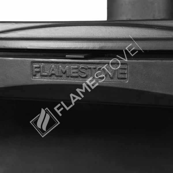 Semineu Clasic FS-201 Lodi, Eficiență Energetică Clasa A, 5 kW, Combustie Dublă, Sticlă Schott Robax