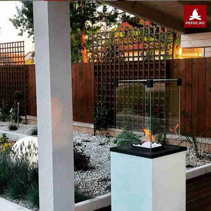Patio Alb Automat - Incalzitor pe gaz
