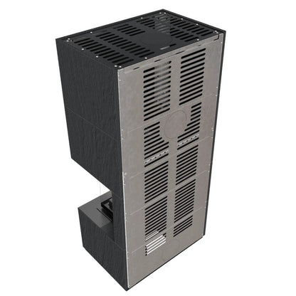 Flotek BOX 8 kW NATURALI ARDESIA Sticla Dreapta - cuarz sinterizat