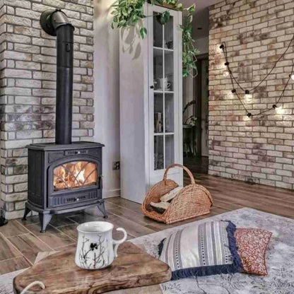 Sobă K6 / 8-11kW cu Decor1