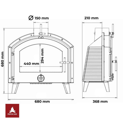 Soba fonta Stimo 7-10.5kW