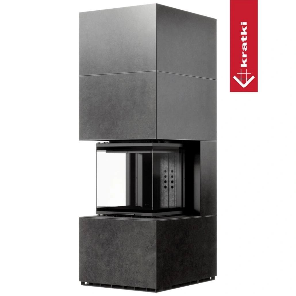 Focar modular NBC 8kW L Fokos Grafite - samota neagra