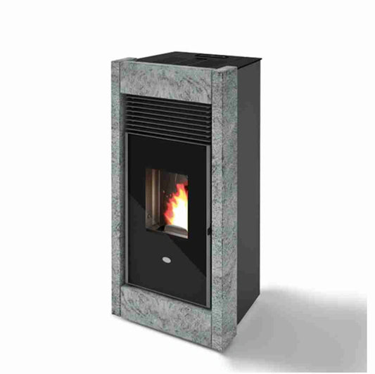 SOBA PELETI 15KW - BEATRICE SERPENTINO - 2 Ventilatoare